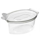 Özge Plastik 20 Cc Kapaklı Plastik Sızdırmaz Sos Kabı 100 Adet 20 cc Kapaklı Sızdırmaz Sos Kabı